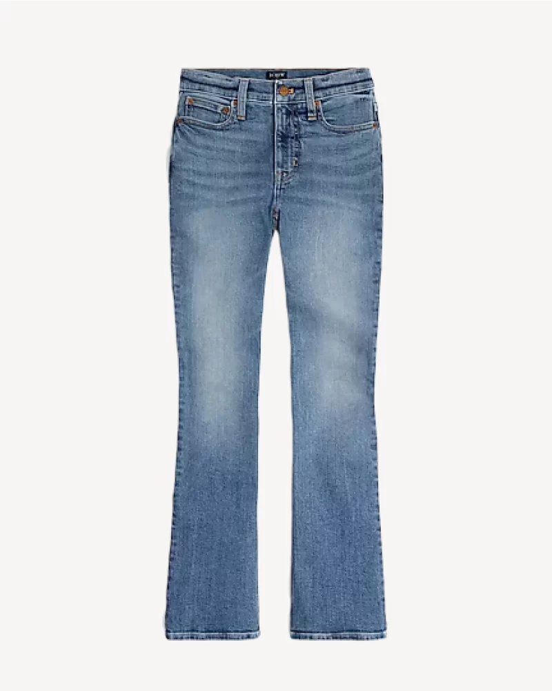 J. Crew Factory Flare crop jean in signature stretch - Image 7