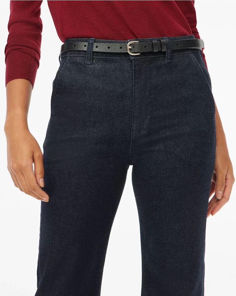 Tall soft denim trouser - image 2