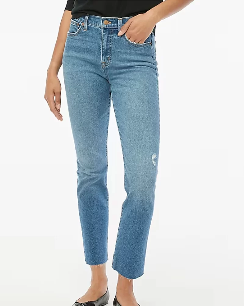 Essential straight jean in all-day stretch