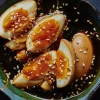 Soy marinated eggs