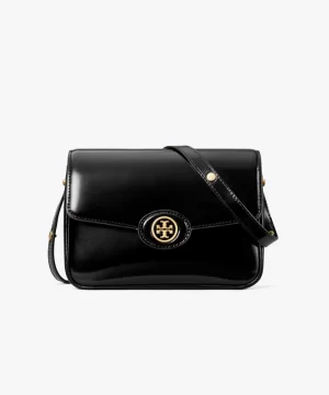 Tory Burch Robinson Spazzolato Convertible Shoulder Bag