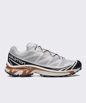 Salomon XT-6 Unisex Sneakers Lunar Rock / Dark Sapphire / Rubber