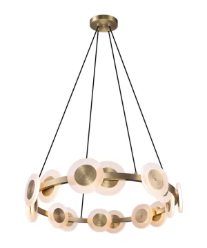 Vintage Industrial Dining Room 16 LED Light Chandelier