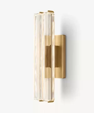 Audubon Crystal Double Sconce 15″
