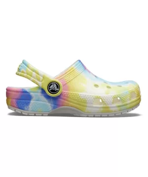 Crocs Unisex Classic Tie Dye Graphic Clog