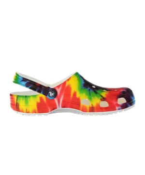 Crocs Unisex Classic Tie Dye Graphic Clog Sandal