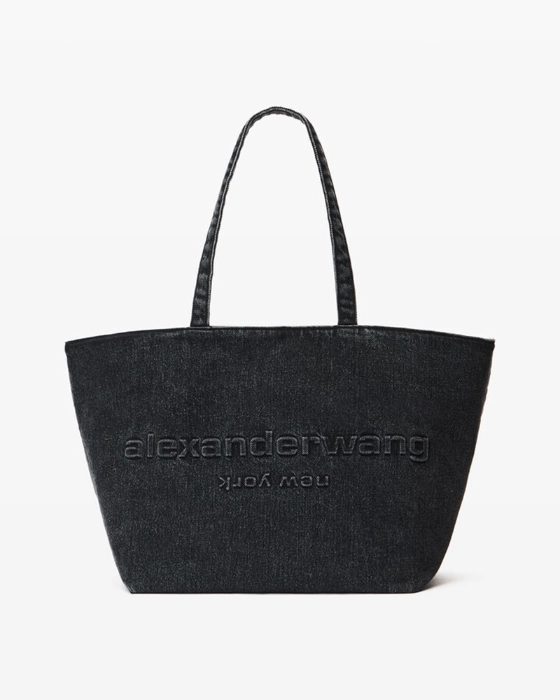Alexander Wang Punch Tote in Cotton Denim-20551789