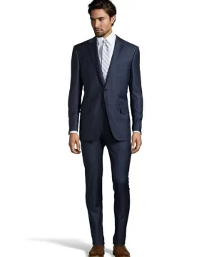 Ermenegildo Zegna Glen Plaid Wool Two-Piece Suit-20227224