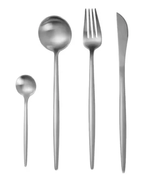 Lingeafey Zephyr Satin, 4-Piece Flatware Set-20219597