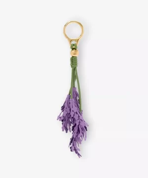 Loewe x Paula's Ibiza Lavender Leather Bag Charm