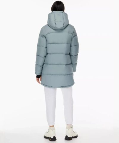 Aritzia The Super Puff™ Blue Mid-Length Goose-Down Puffer Jacket - Image 4
