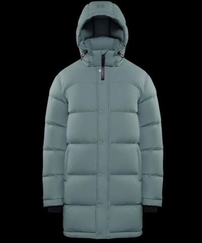 Aritzia The Super Puff™ Blue Mid-Length Goose-Down Puffer Jacket - Image 7