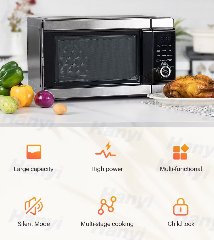 28L 3-in-1 Air Fryer Microwave Oven with Grill | Digital - Image 10