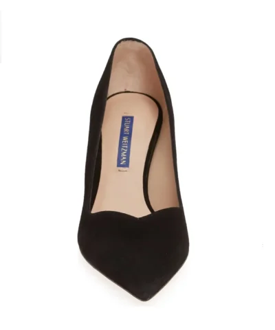 Stuart Weitzman Anny 70 Suede Pumps - Image 4