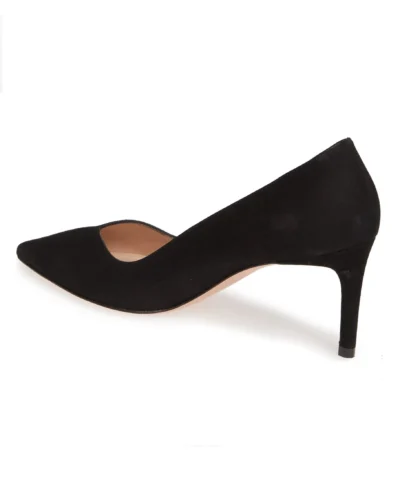 Stuart Weitzman Anny 70 Suede Pumps - Image 3